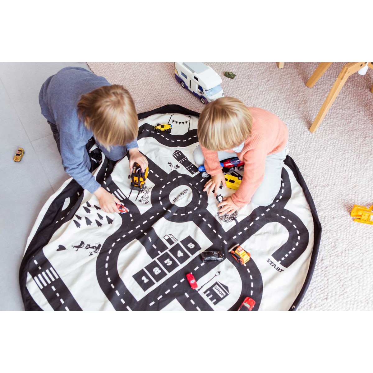 Play & Go 2 in 1 Speelgoedkleed en - roadmap kopen? - MyKidsToys